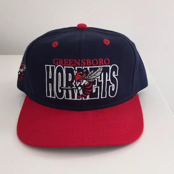 Other - VTG GREENSBORO HORNETS SNAPBACK HAT